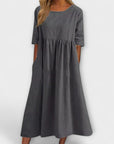 Anja - Bauchbedeckendes Kleid