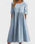 Anja - Bauchbedeckendes Kleid