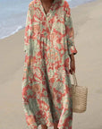 Grace ™ | Floral Pattern Vintage Dress