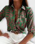Blouse with Classic Collar