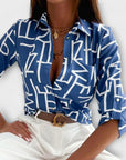 Blouse with Classic Collar