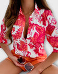 Blouse with Classic Collar