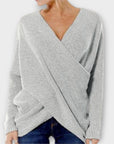 Heidi - Crossed Pullover